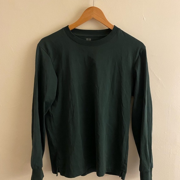 Airism Cotton UV Protection Crew Neck T-Shirt - Picture 5 of 6